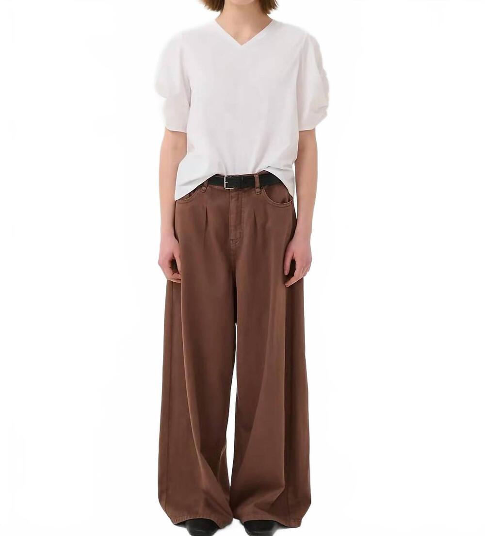 NEW INWEAR gudrun v-neck t-shirt in white